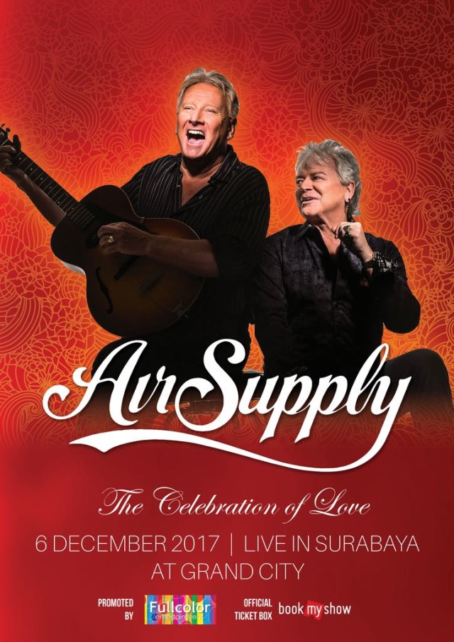Konser Air Supply di Surabaya (Foto: Full Color Entertainment)