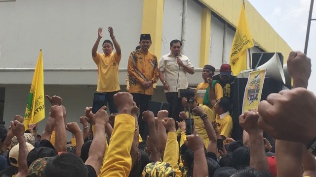 Dedi Mulyadi di DPP Golkar (Foto: Fahrian Saleh/kumparan)