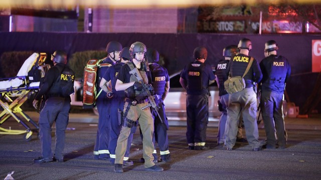 Penembakan di Las Vegas (Foto: Chase Stevens/Las Vegas Review-Journal via AP)