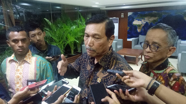 Menko Maritim Luhut Panjaitan (Foto: Johanes Hutabarat/kumparan)