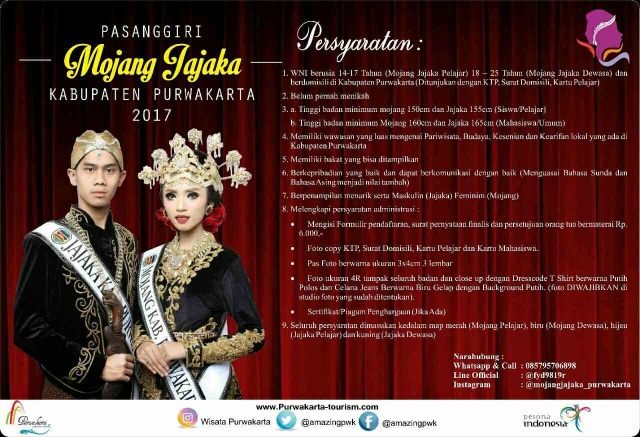 MOKA 2017,  Ajang Pemilihan Muda Mudi Representatif Citra Positif Kabupaten Purwakarta.