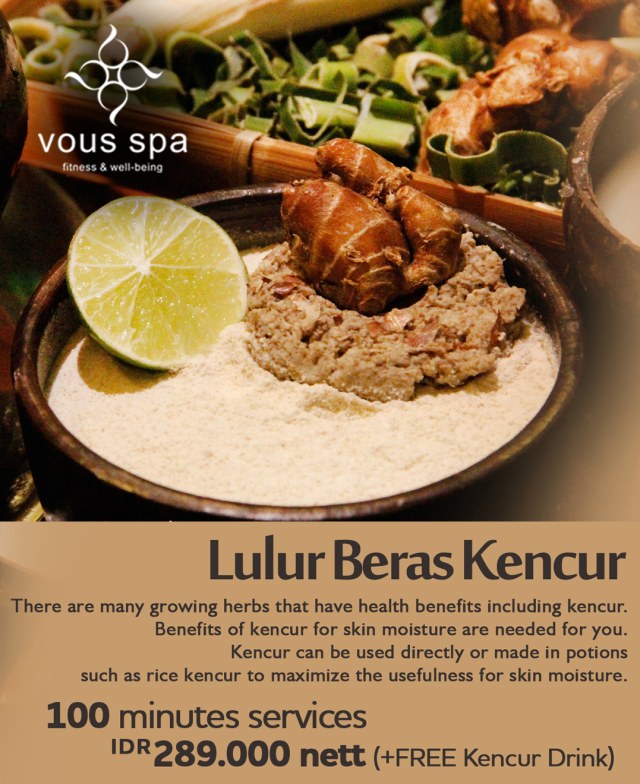 FAKTA UNIK BERAS KENCUR