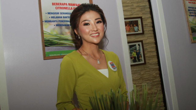 Sarwendah Tan di Acara 'SOS Pembersih lantai' (Foto: Munady/kumparan)