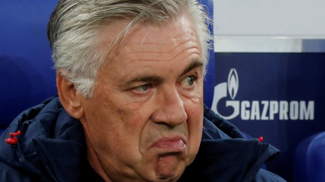 Ancelotti dilengserkan Stockholm Syndrome. (Foto: Reuters/Wolfgang Rattay)