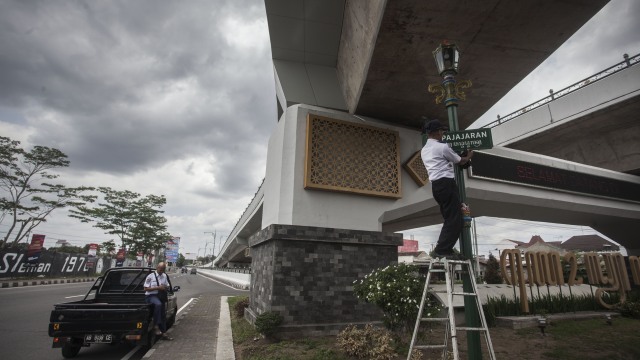 Ringroad Utara menjadi Jalan Pajajaran (Foto: ANTARA/Andreas Fitri Atmoko)