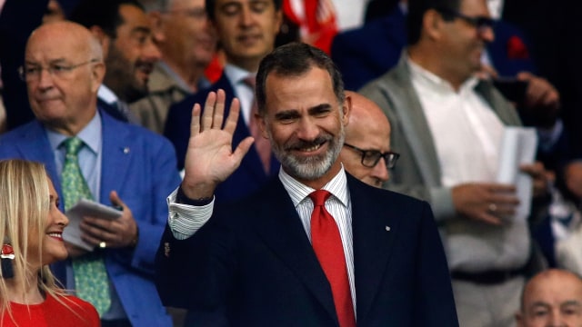 Raja Spanyol, Felipe VI (Foto: OSCAR DEL POZO / AFP)