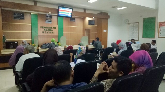 Pengadilan Agama Bekasi (Foto: Adim Mugni/kumparan)