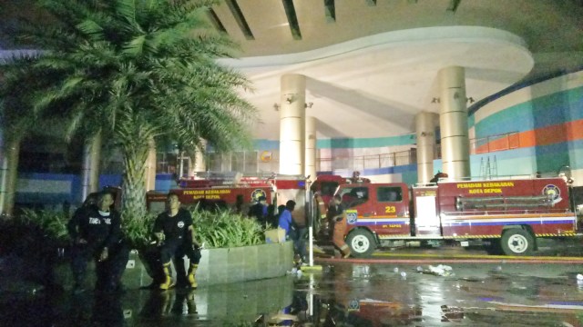 Situasi terkini di Apartemen Cinere Bellevue (Foto: Nabilla Fatiara/kumparan)
