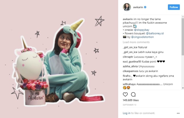 com-Endorse (Foto: Instagram Awkarin)