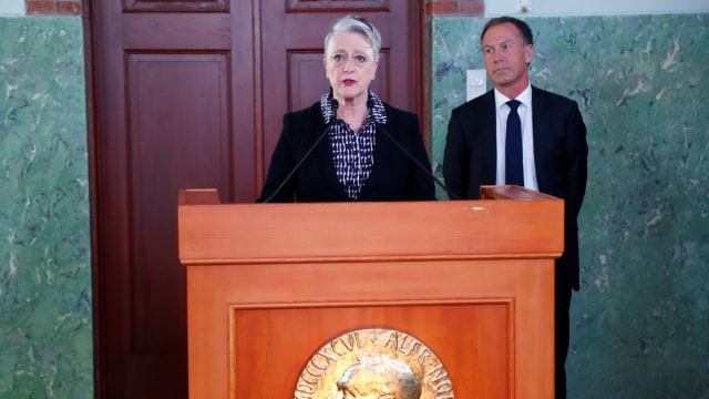 Berit Reiss-Andersen, Ketua Komite Nobel Norwegia (Foto: NTB Scanpix/Heiko Junge via REUTERS)