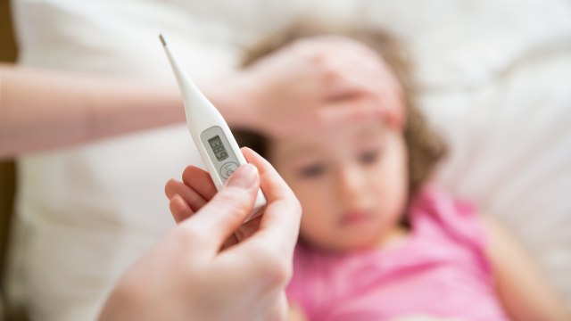 ilustrasi anak terserang flu (Foto:  thinkstock)