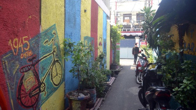 Gambar Kreatif Gang Kebanggaan di Tambora (Foto: Adim Mugni/kumparan)