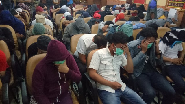Rilis Kasus Pornografi di Mapolres Jakarta Pusat (Foto: Aria Pradana/kumparan)