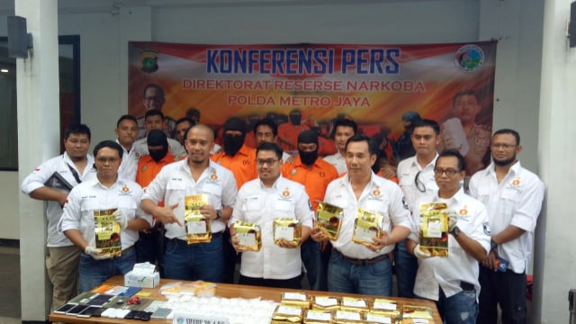 Rilis 20 kg narkoba (Foto: Amanaturrosyidah/kumparan)