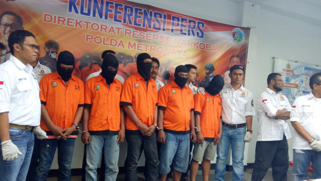 Rilis 20 kg narkoba (Foto: Amanaturrosyidah/kumparan)