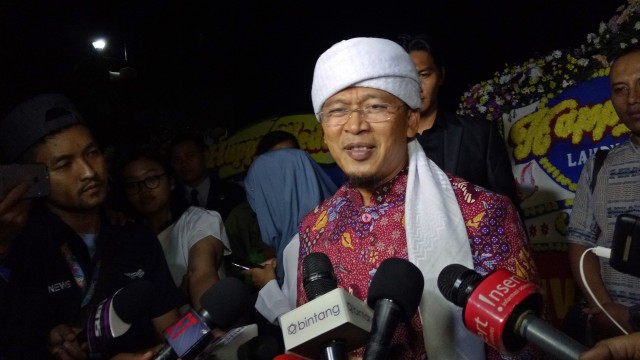 Aa Gym di Pernikahan Laudya Cynthia Bella Foto: Regina Kunthi/kumparan