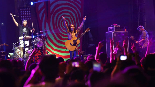 Penampilan Slank di Synchronize Fest (Foto: Fanny Kusumawardhani/kumparan)