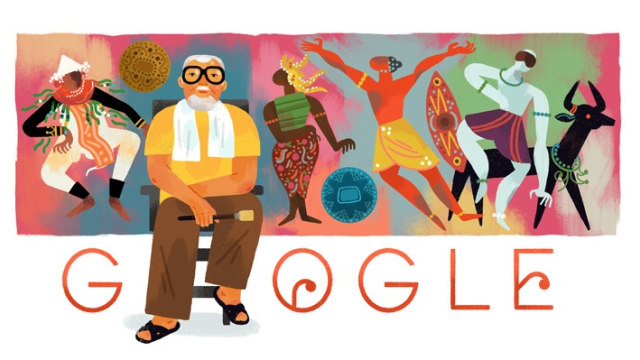 Google Doodle Bagong Kussudiardja. (Foto: Google)