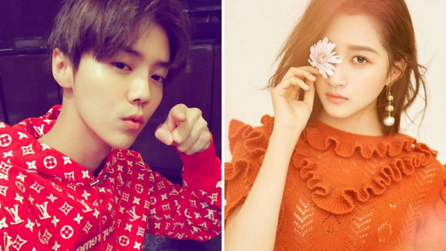 Luhan eks 'EXO' dan kekasihnya (Foto: dok.Instagram Luhan dan Guan)