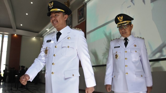 Adriatma Dwi Putra dan Sulkarnain (Foto: Antara/Jojon)