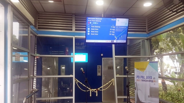 Peresmian Smart Toilet  (Foto: Yudhistira Amran/kumparan)