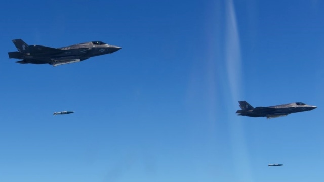 Ilustrasi pesawat tempur Foto: Reuters/Yonhap
