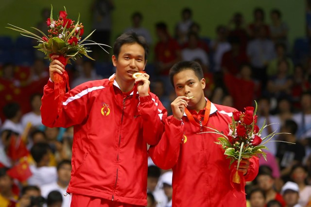 Markis dan Ahsan di Olimpiade Athena 2008 (Foto: Istimewa)