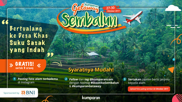 kumparan Getaway Sembalun (Foto: kumparan)