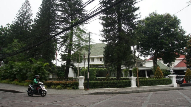 Rumah Dinas Gubernur DKI di Jalan Taman Suropati (Foto: Fanny Kusumawardhani/kumparan)