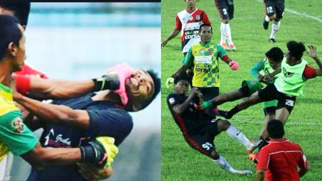 Persewangi vs PSBK (Foto: Istimewa)