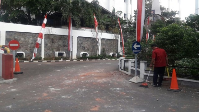 Usai kerusuhan di Kemendagri (Foto: Fadjar Hadi/kumparan)