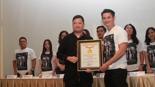 Raih rekor muri (Foto: Munady Widjaja)