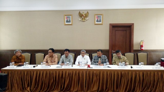 Konpers Sidang Anggota Dewan Energi Nasional (Foto: Resya Firmansyah/kumparan)