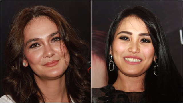 Luna Maya dan Ayu Ting Ting (Foto: Munady Widjaja/kumparan)