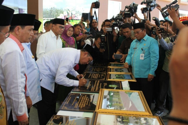 Menag Resmikan Gedung Baru Asrama Haji Gorontalo