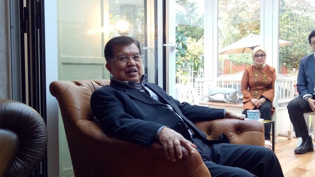 Wapres JK Bersama Keluarga di London (Foto: Kevin Kurnianto/kumparan)