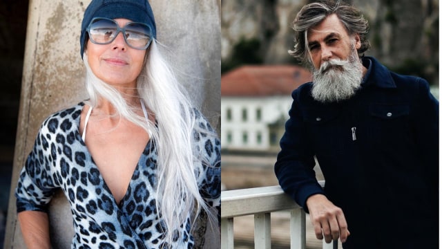 Lansia Tampil Awet Muda di Usia Senja (Foto: Instagram/@yazemeenahrossi, @dumphil)