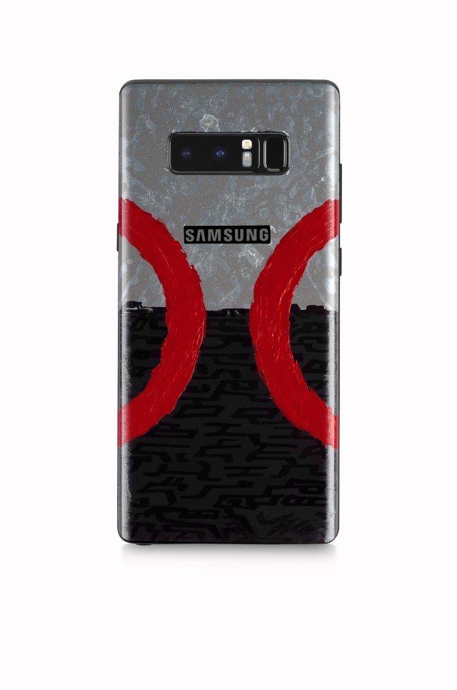 Galaxy Note8 Brush Stroke karya Mochtar Sarman (Foto: Samsung Indonesia)