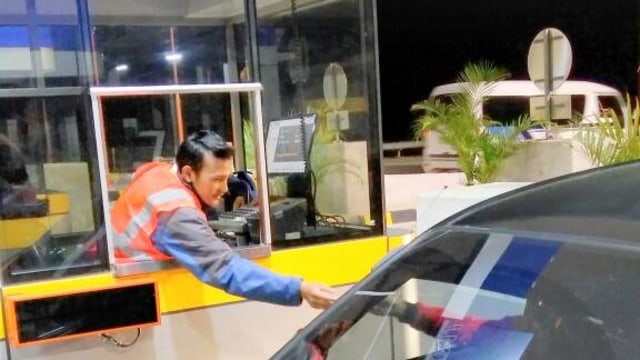 Ilustrasi penjaga tol.  (Foto: Dok. Jasa Marga)