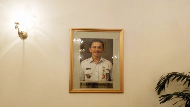Foto Ahok di Balai Kota (Foto: Johanes Hutabarat/kumparan)
