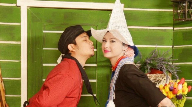 Derby Romero dan Claudia Adinda (Foto: Instagram @miss_adinda_mae)