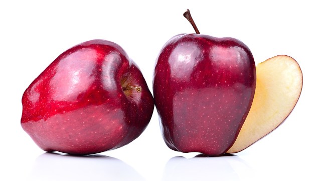 Apel impor dilapisi lilin. (Foto: Thinkstock)