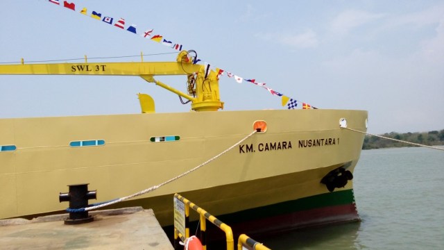 Kapal Ternak KM Camara Nusantara 1 (Foto: ksp.go.id)