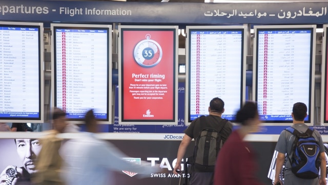 Bandara Internasional Dubai. (Foto: @DubaiAirports/Twitter)