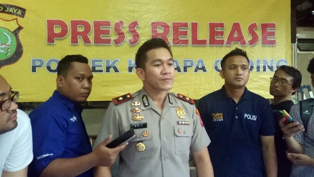 Konpers Kompol Arif Fazzlurahman soal crane jatuh (Foto: Adim Mugni/kumparan)