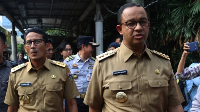 Anies Baswedan dan Sandiaga Uno