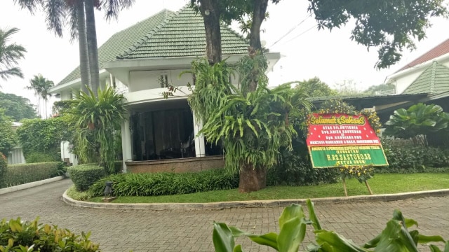 Rumah dinas Anies tampak sepi. (Foto: Nabilla Fatiara/kumparan)