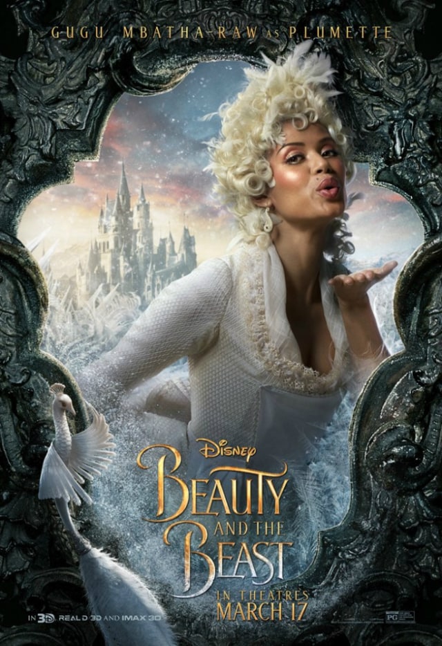 Gugu Mbatha-Raw sebagai Plumette (Foto: Twitter @beourguest)