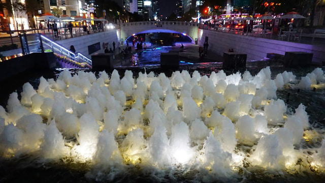 Sungai Cheonggyecheon, Korea Selatan (Foto: Aditia Noviansyah/kumparan)