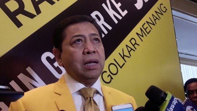 Setya Novanto dalam Seminar Nasional Golkar (Foto: Fadjar Hadi/kumparan)